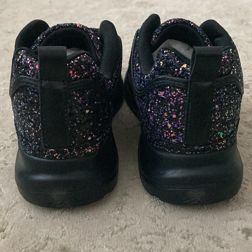 NIB Wild Diva Eddy Sz 8 Multi Color Glitter Sneakers - Picture 5 of 7